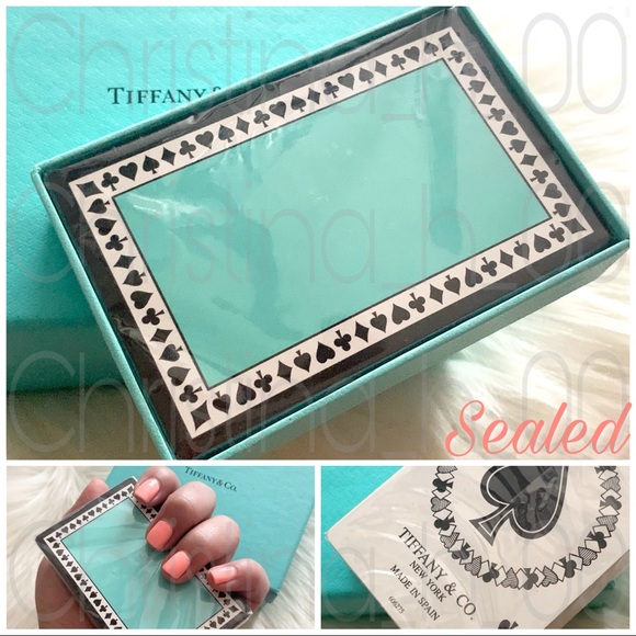 Tiffany & Co. Jewelry - NewSealed Tiffany & Co. deck of playing cards makes a great gift!